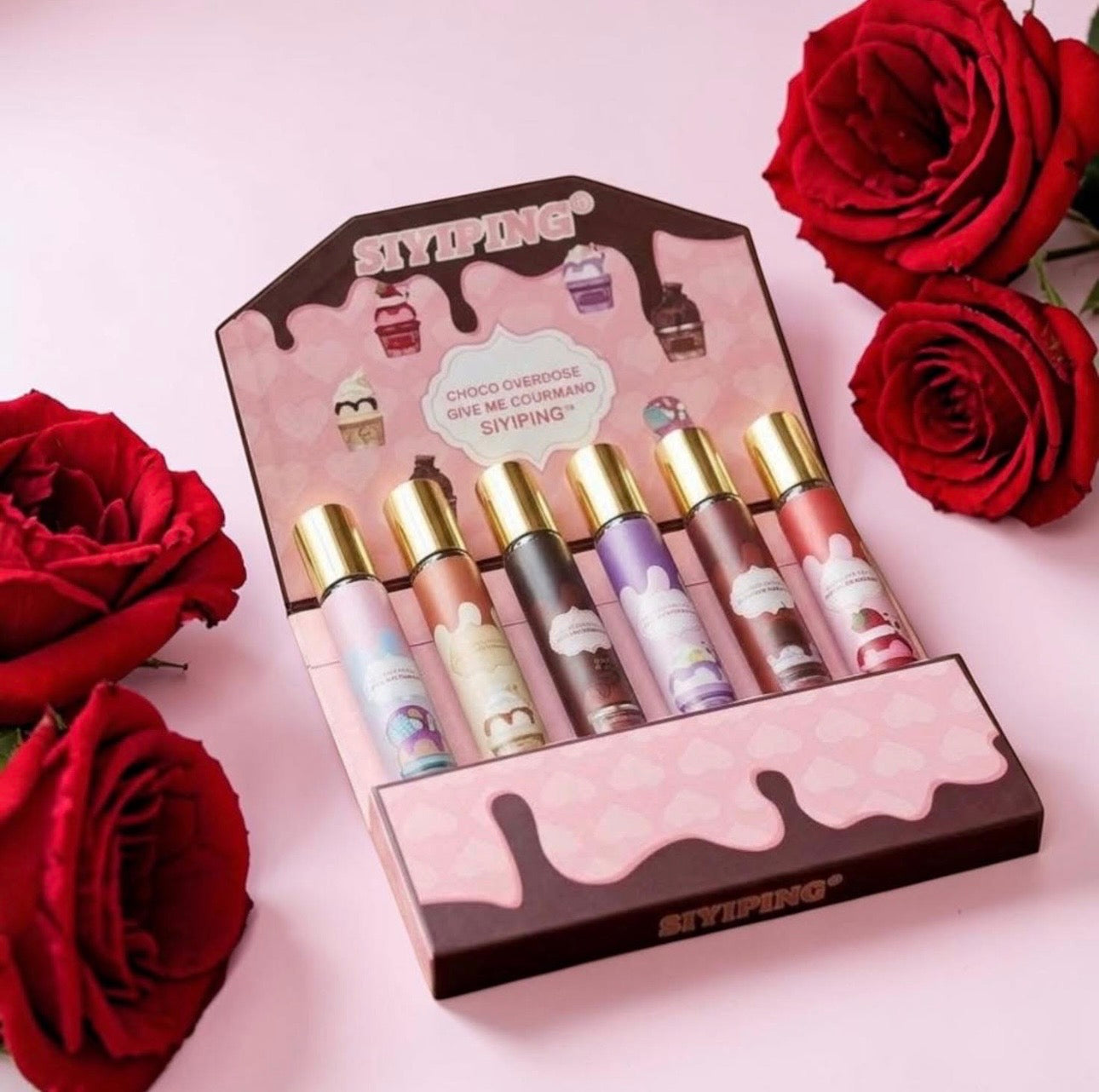 Women Cake smells fragrance set ,Vanilla Freak,Whipped pleasure,Choco overdose,Mallow madness ,Cookie crave,Berry on top
