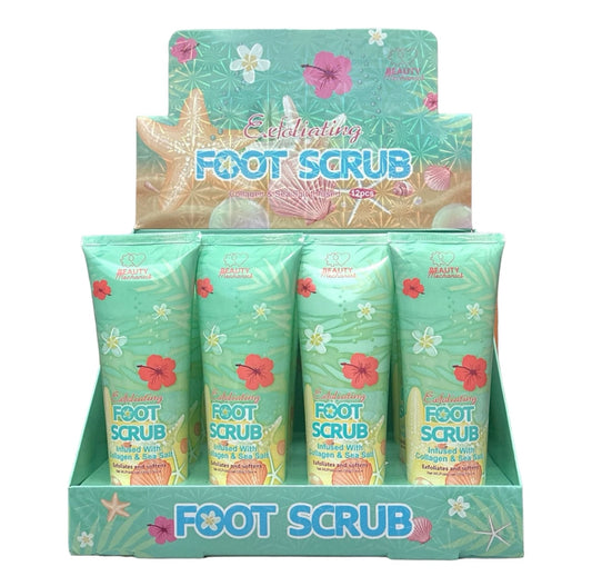 Exfoliating Foot Scrub Collagen & Sea Salt Infused