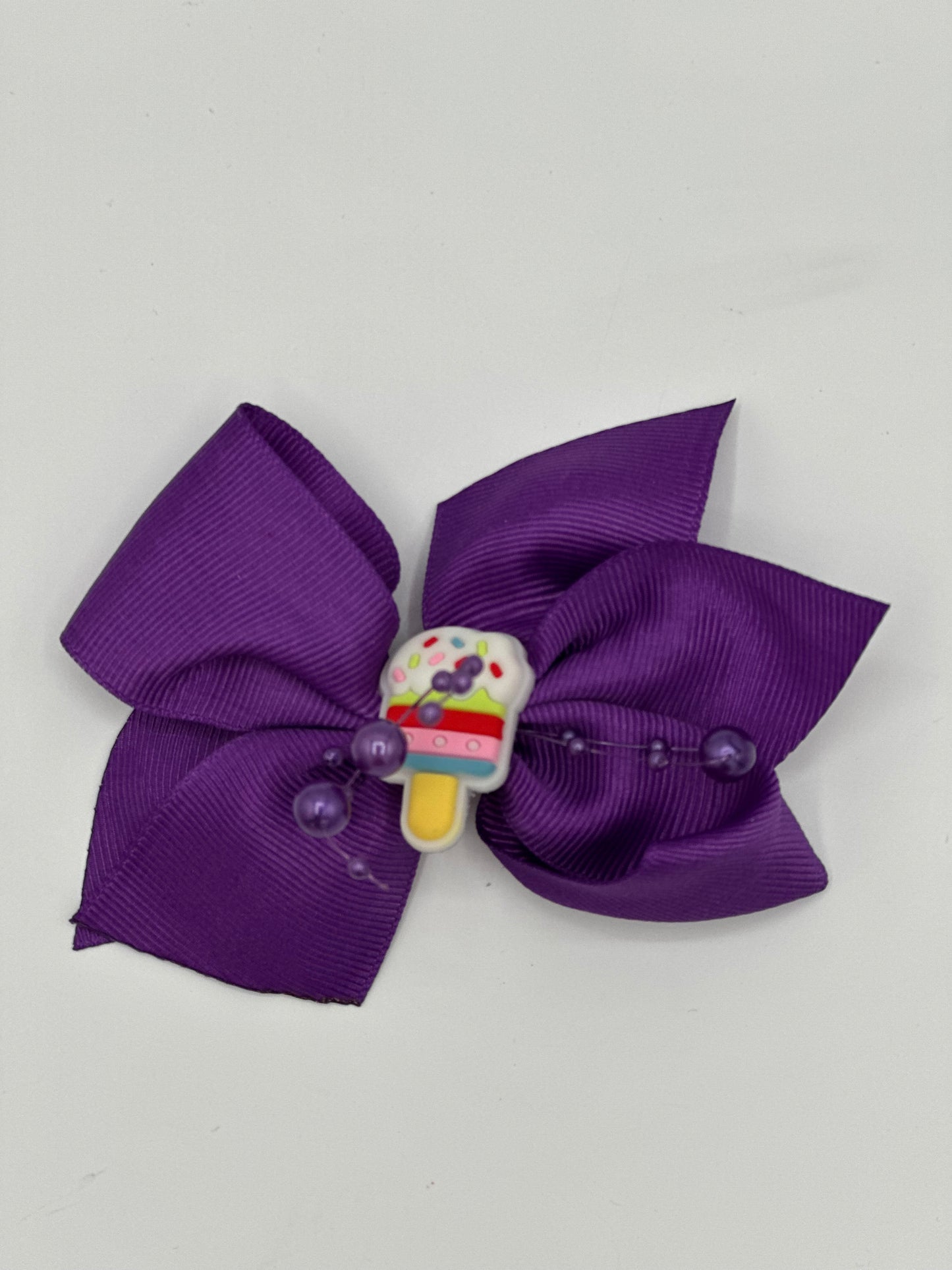 Girls ice cream bow