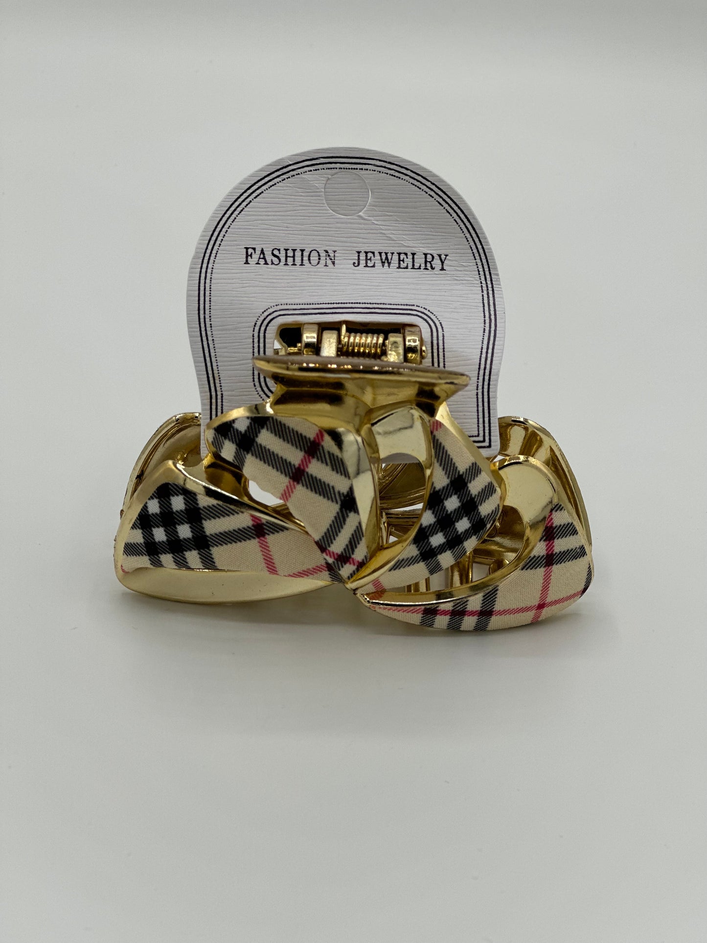 Burberry hair clips
