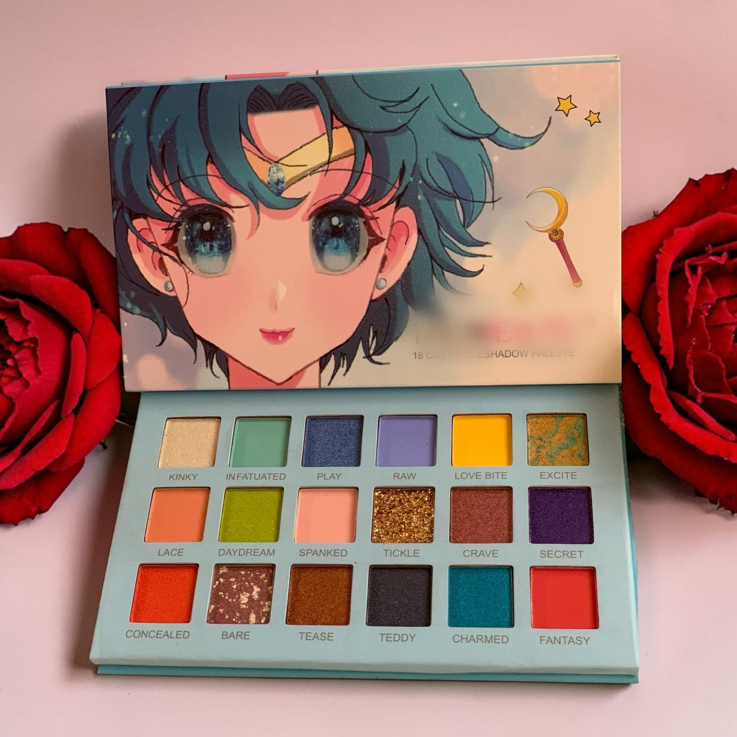 18 color eyeshadow palette