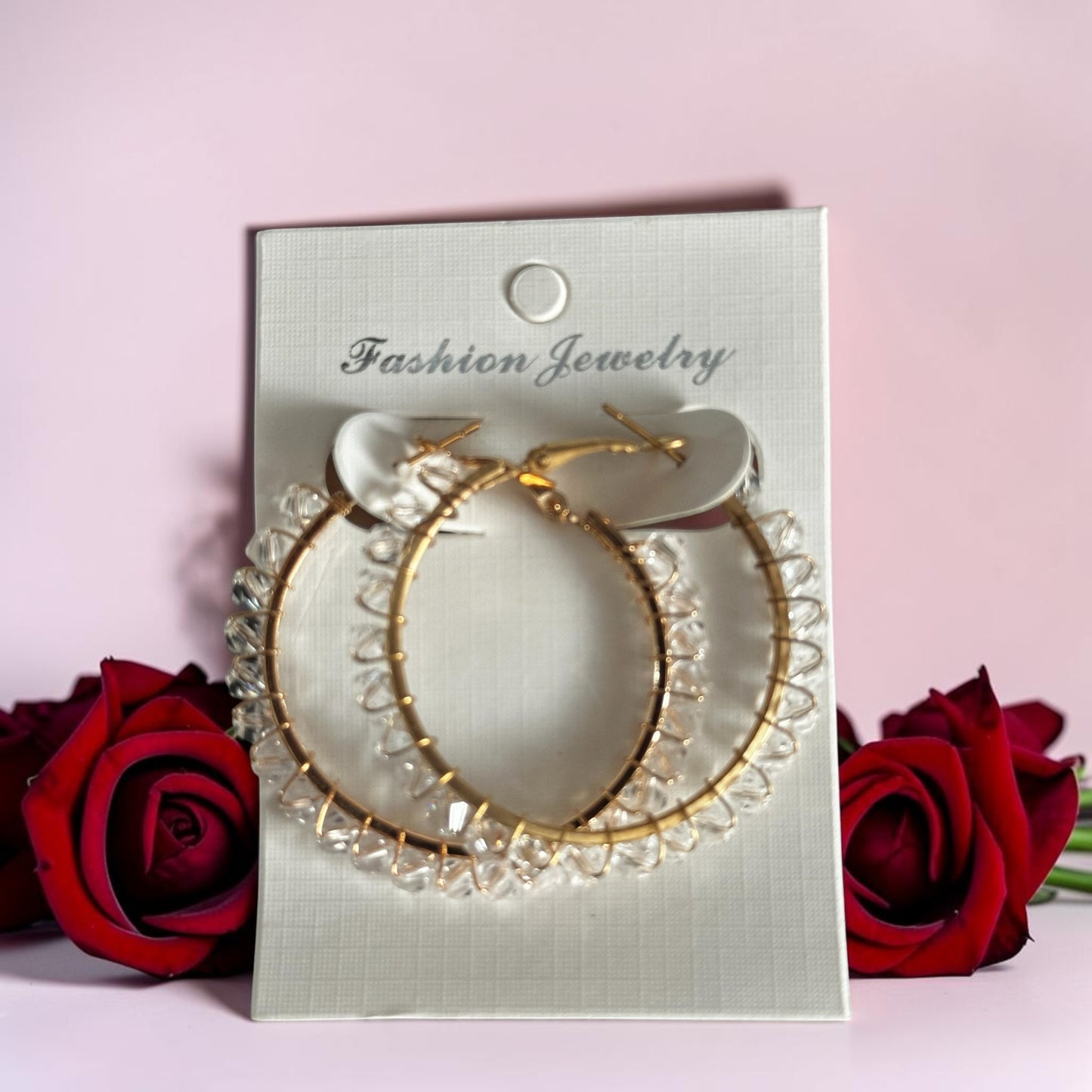 Fashion jewelry hoop earrings