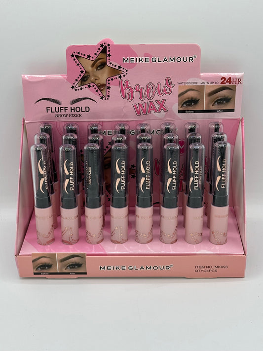 Brow wax waterproof last up to 24HR. Fluff hold brow fixer.
