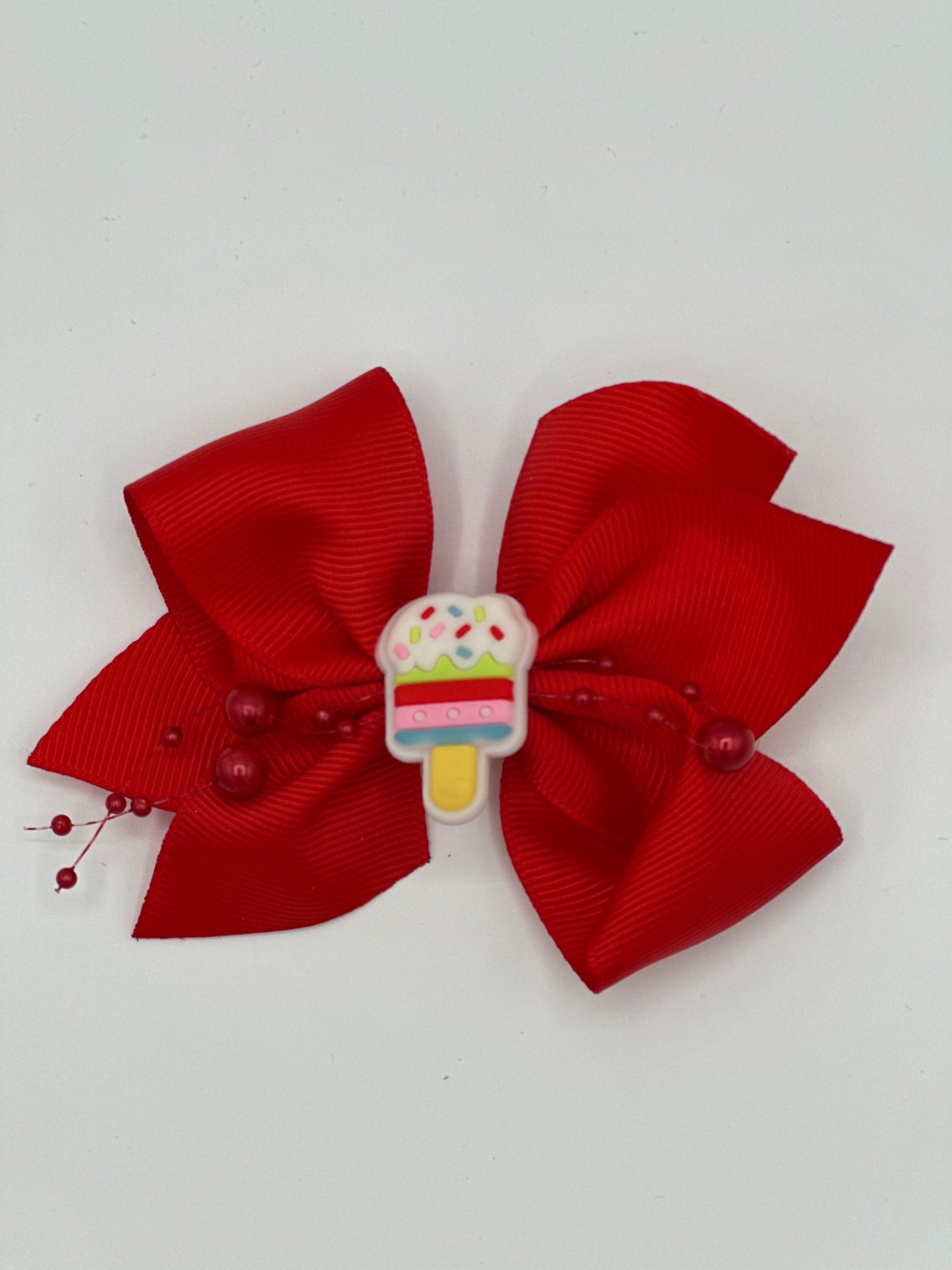 Girls ice cream bow