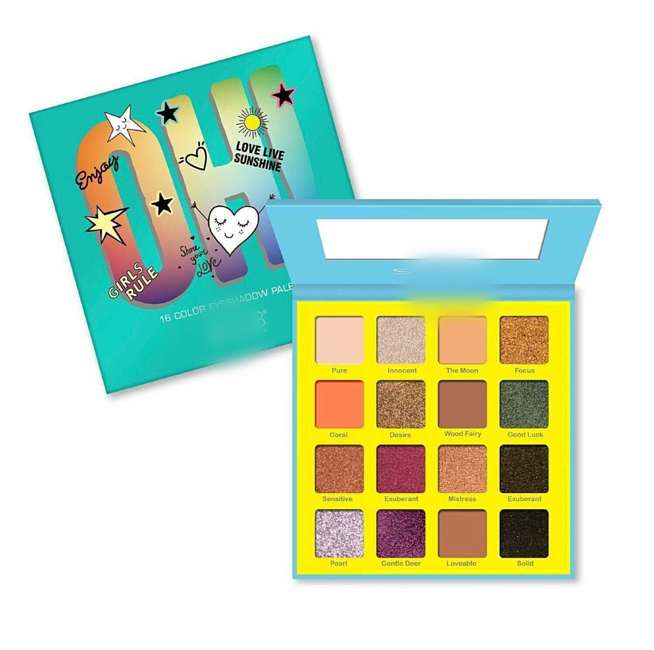 OH! 16 color eyeshadow palette