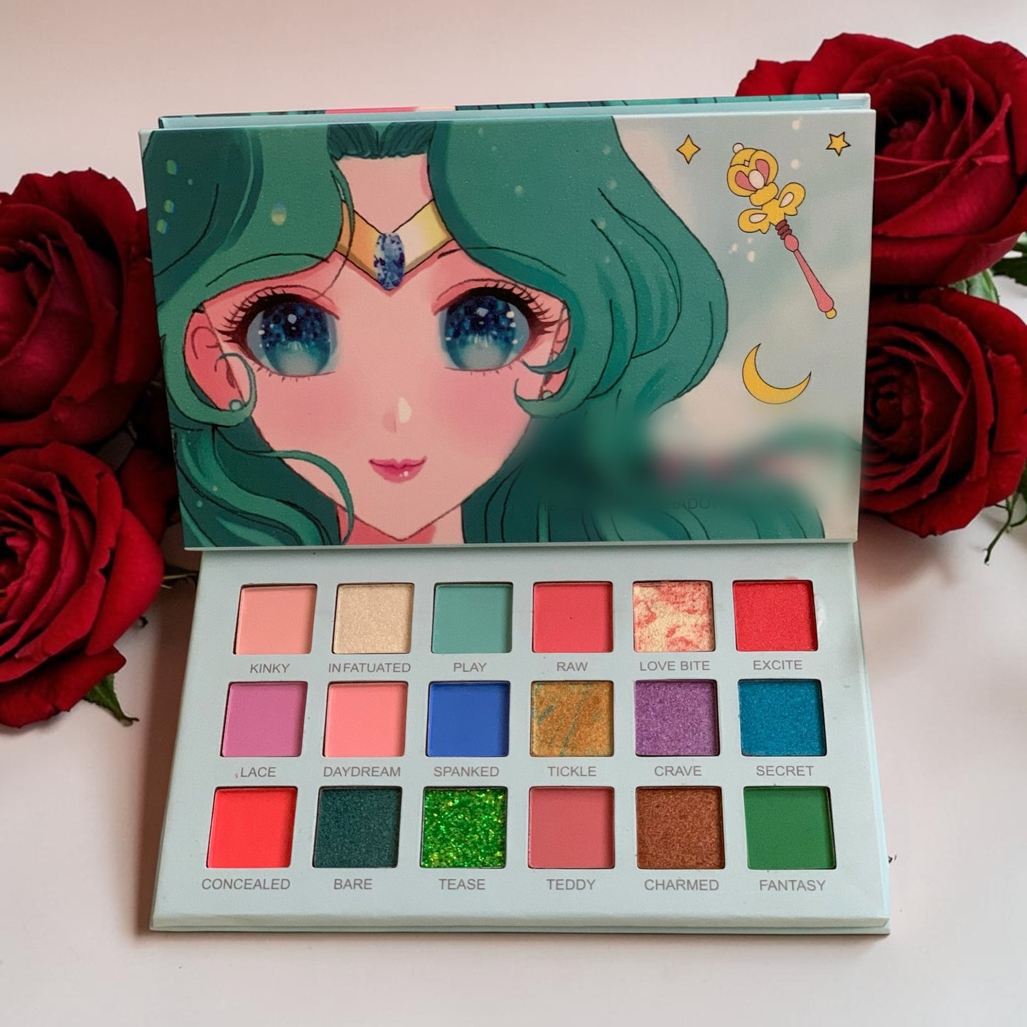 18 color eyeshadow palette