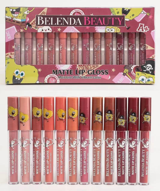 Belenda Beauty Matte Lip Gloss(Moisture With Vibrant Color)