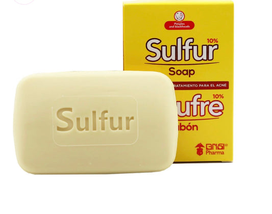 Pimples and Blackheads Sulfur Soap(Brisi Pharma)