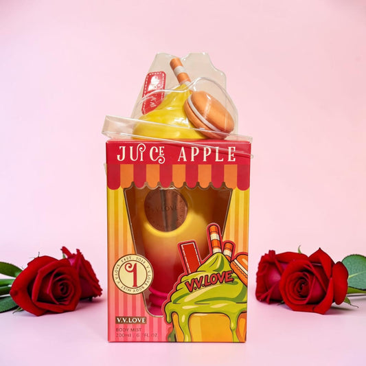 Juice Apple Body Mist (200ml / 6.7 fl. oz.), a sweet, dessert-fragrance in an ice-cream-cone-shaped bottle